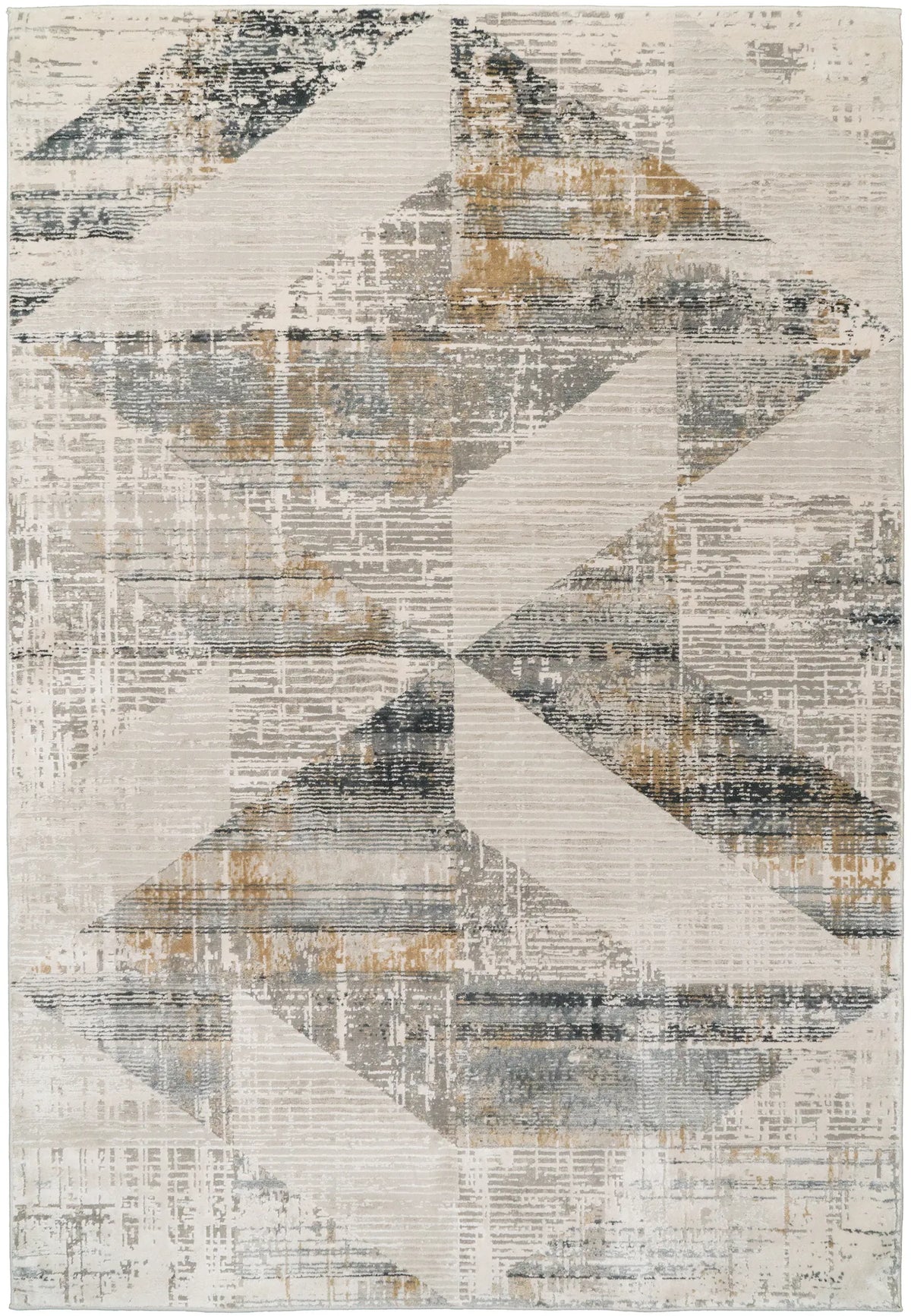 Dynamic Rugs Quartz 27072 Ivory/Slate Rugs - Rectangular