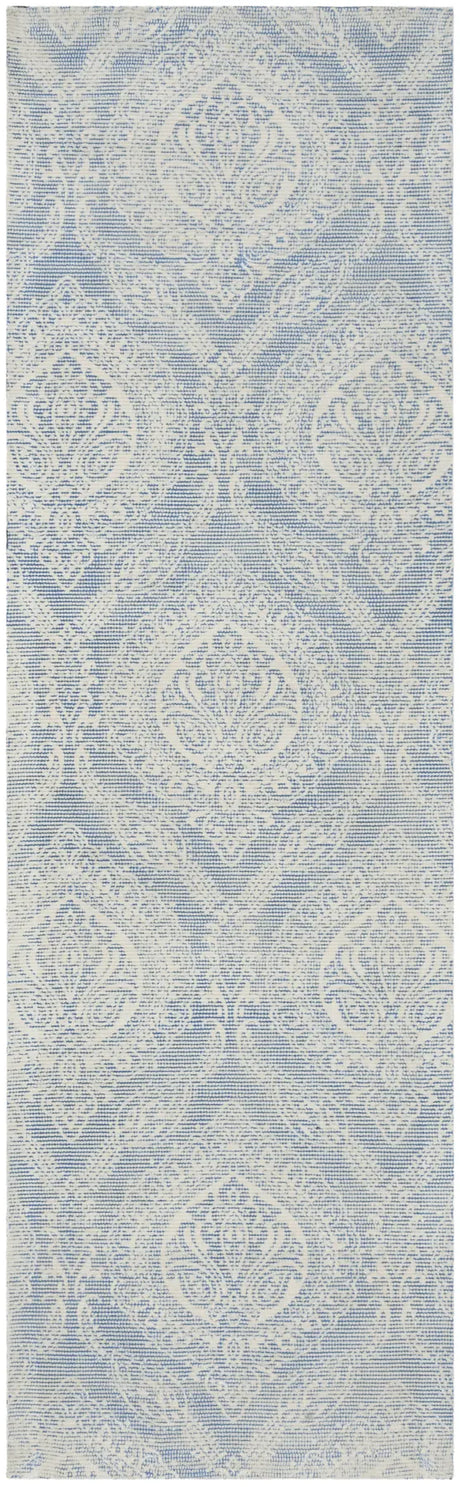 Safavieh Marbella 2'-3" x 8'-0" Rug in Blue / Ivory