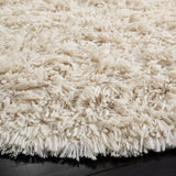 Safavieh Shag 6'-0" x 6'-0" Rug in Ivory