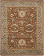 Safavieh Heritage 9'-6" x 13'-6" Rug in Brown / Blue