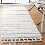 Safavieh Kenya 2'-3" x 8'-0" Rug in Ivory / Grey