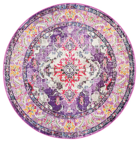 Safavieh Monaco 5'-0" x 5'-0" Rug in Violet / Fuchsia