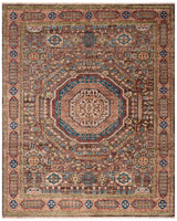 Safavieh Samarkand 10'-0" x 14'-0" Rug in Brown / Rust