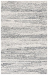 Safavieh Ebony 4'-0" x 6'-0" Rug in Dark Grey / Ivory