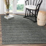 Safavieh Montauk 5'-0" x 7'-0" Rug in Ivory / Dark Grey