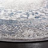 Safavieh Invista 6'-7" x 6'-7" Rug in Grey / Blue