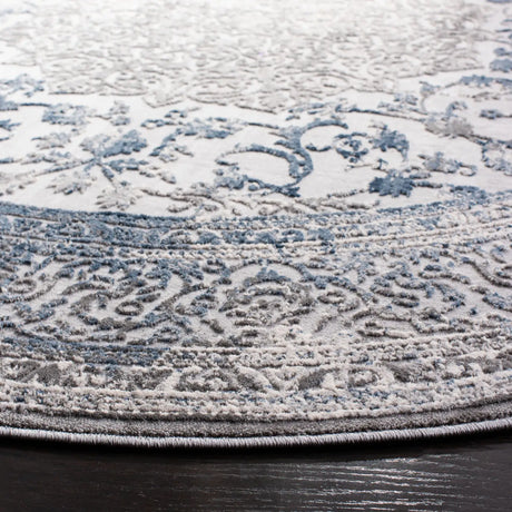 Safavieh Invista 6'-7" x 6'-7" Rug in Grey / Blue