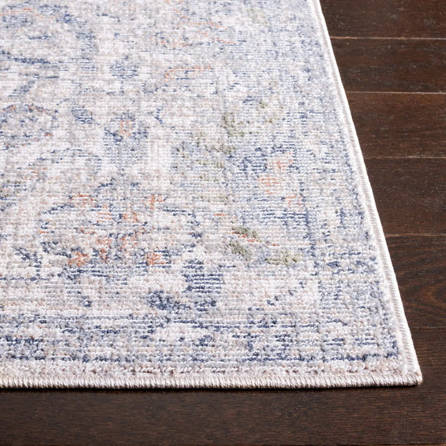 Safavieh Hunter 100 4'-0" x 6'-0" Rug in Ivory / Dark Grey / Sage