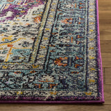 Safavieh Monaco 4'-0" x 5'-7" Rug in Violet / Light Blue