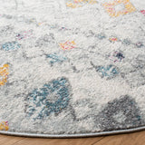 Safavieh Madison 700 5'-3" x 5'-3" Rug in Grey / Gold