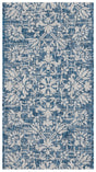Safavieh Courtyard 2'-0" x 3'-7" Rug in Navy / Grey