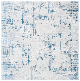 Safavieh Amelia 6'-7" x 6'-7" Rug in Grey / Blue