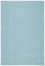 Safavieh Courtyard 4'-5" x 6'-5" Rug in Aqua / Aqua