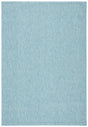 Safavieh Courtyard 4'-5" x 6'-5" Rug in Aqua / Aqua