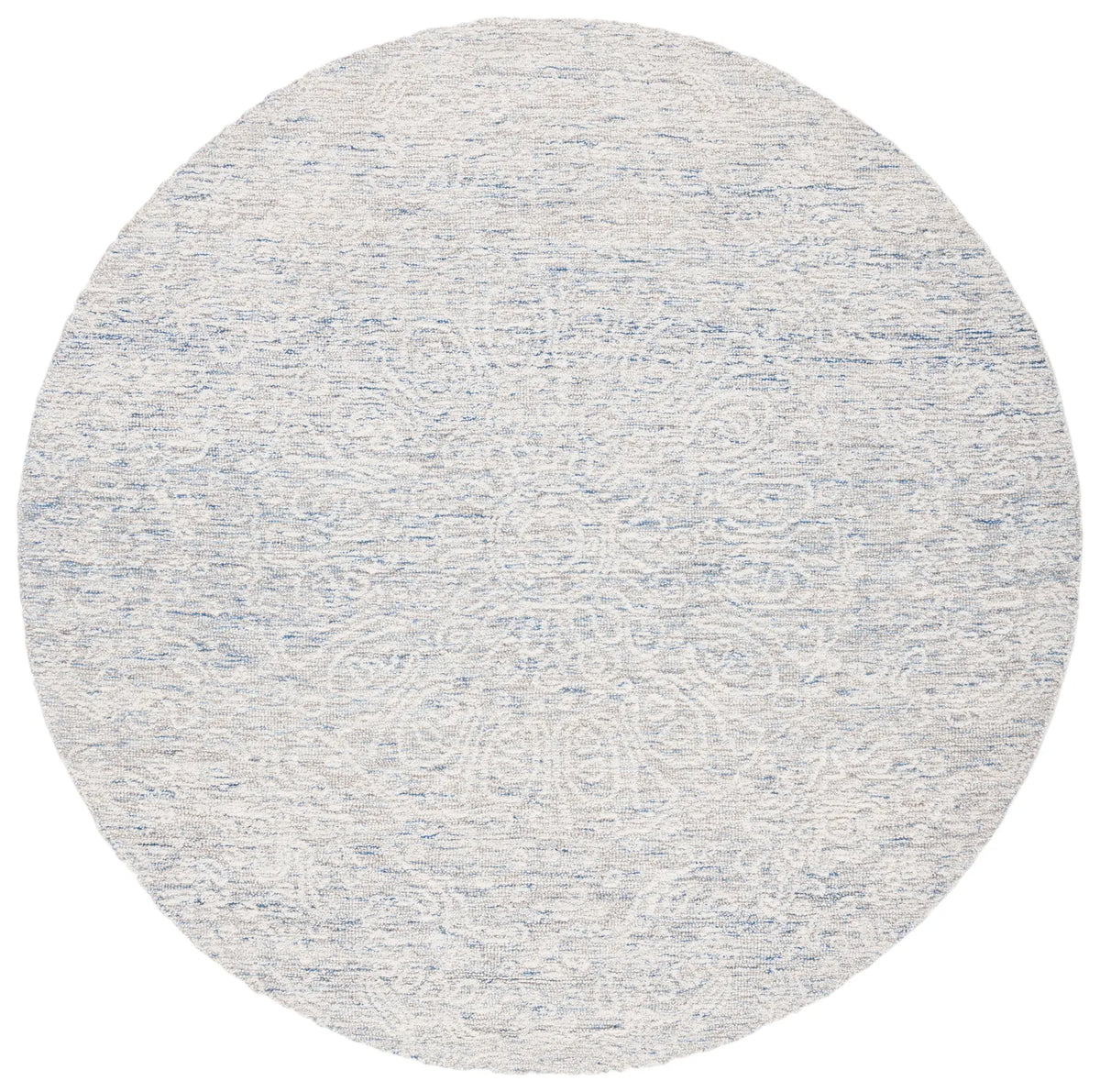 Safavieh Metro 6'-0" x 6'-0" Rug in Light Blue / Ivory