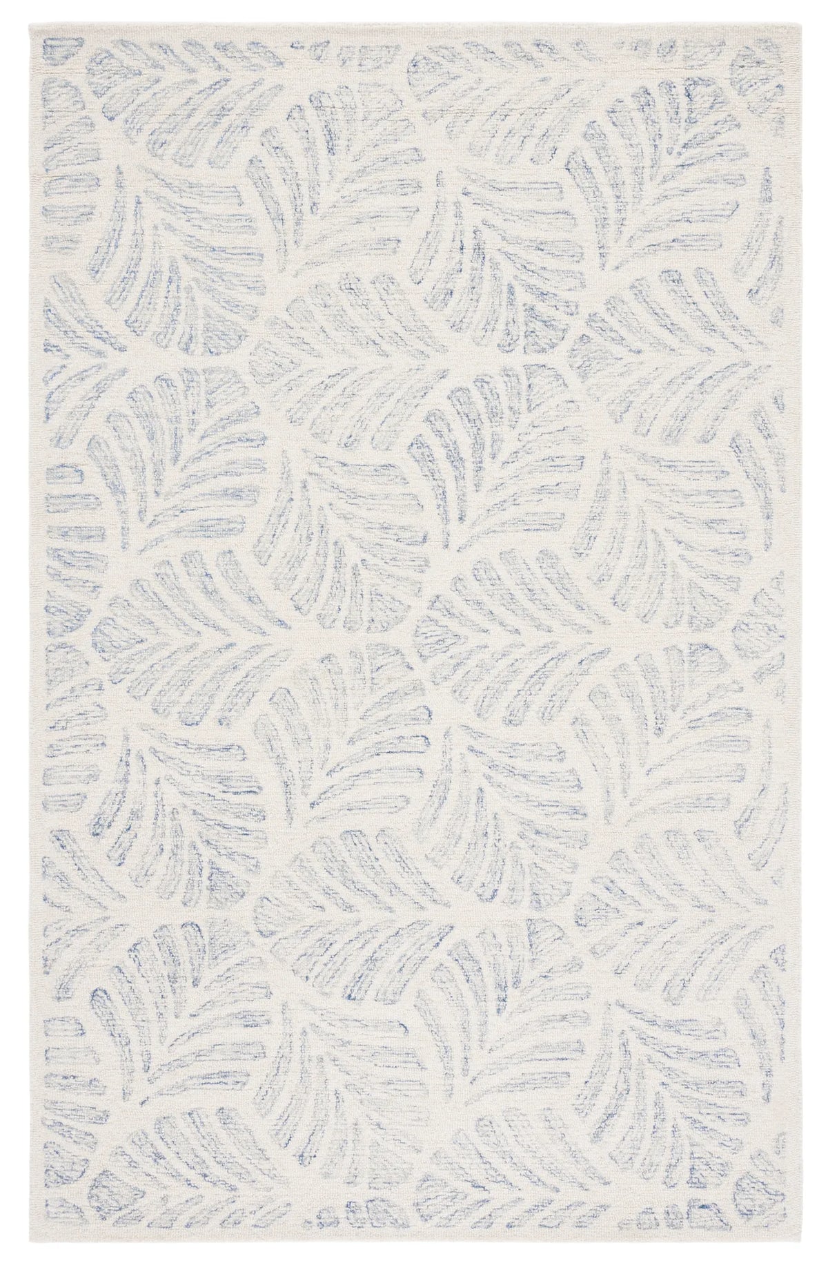 Safavieh Martha Stewart 300 4'-0" x 6'-0" Rug in Ivory / Blue