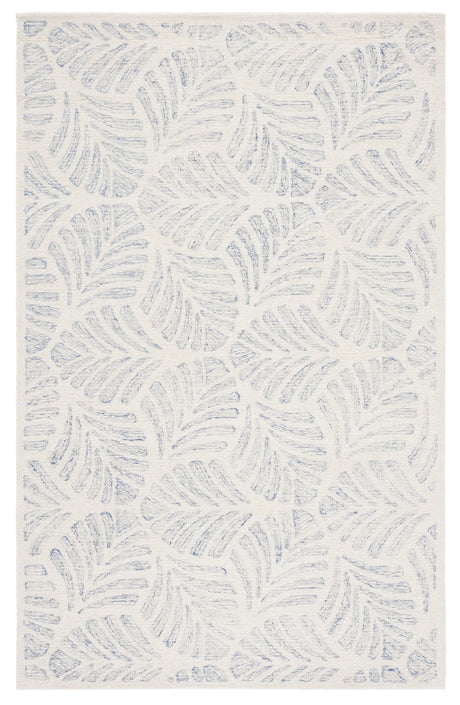 Safavieh Martha Stewart 300 4'-0" x 6'-0" Rug in Ivory / Blue