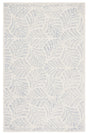 Safavieh Martha Stewart 300 4'-0" x 6'-0" Rug in Ivory / Blue