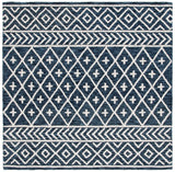 Safavieh Metro 6'-0" x 6'-0" Rug in Navy / Ivory