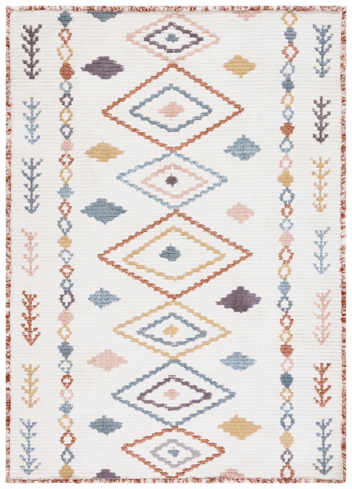 Safavieh Marrakesh 4'-0" x 6'-0" Rug in Ivory / Multi