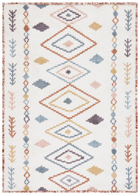 Safavieh Marrakesh 4'-0" x 6'-0" Rug in Ivory / Multi
