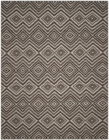Safavieh Kilim 8'-0" x 10'-0" Rug in Grey / Light Grey