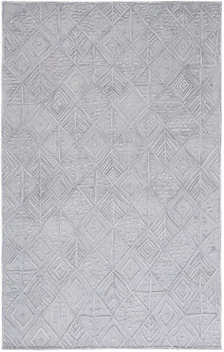Safavieh Textual 4'-0" x 6'-0" Rug in Grey