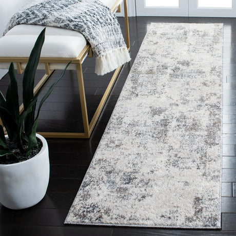 Safavieh Aston 2'-0" x 8'-0" Rug in Ivory / Grey