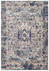 Safavieh Evoke 4'-0" x 6'-0" Rug in Grey / Navy