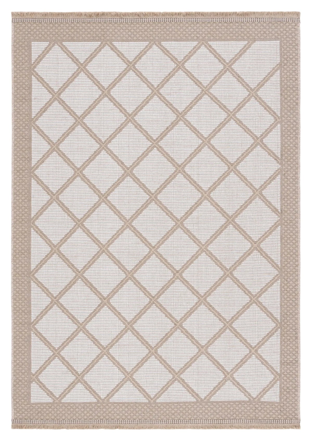 Safavieh Aspect 4'-0" x 6'-0" Rug in Ivory / Natural