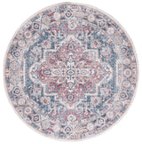 Safavieh Classic Vintage 6'-0" x 6'-0" Rug in Blue / Red