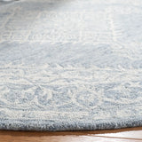 Safavieh Micro-Loop 5'-0" x 5'-0" Rug in Grey