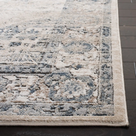 Safavieh Oregon 800 4'-0" x 6'-0" Rug in Ivory / Blue