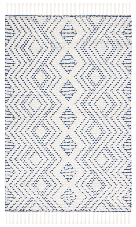 Safavieh Natura 4'-0" x 6'-0" Rug in Ivory / Blue