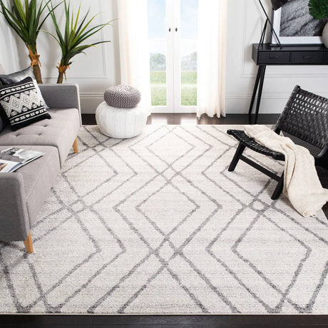 Safavieh Adirondack 10'-0" x 14'-0" Rug in Ivory / Grey