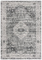 Safavieh Vintage Tabriz 4'-0" x 6'-0" Rug in Grey / Charcoal