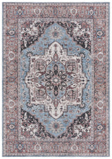 Safavieh Serapi 4'-0" x 6'-0" Rug in Blue / Rust