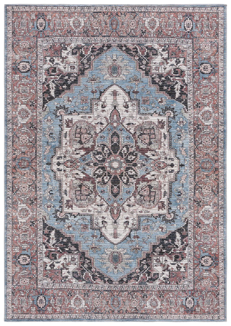 Safavieh Serapi 4'-0" x 6'-0" Rug in Blue / Rust