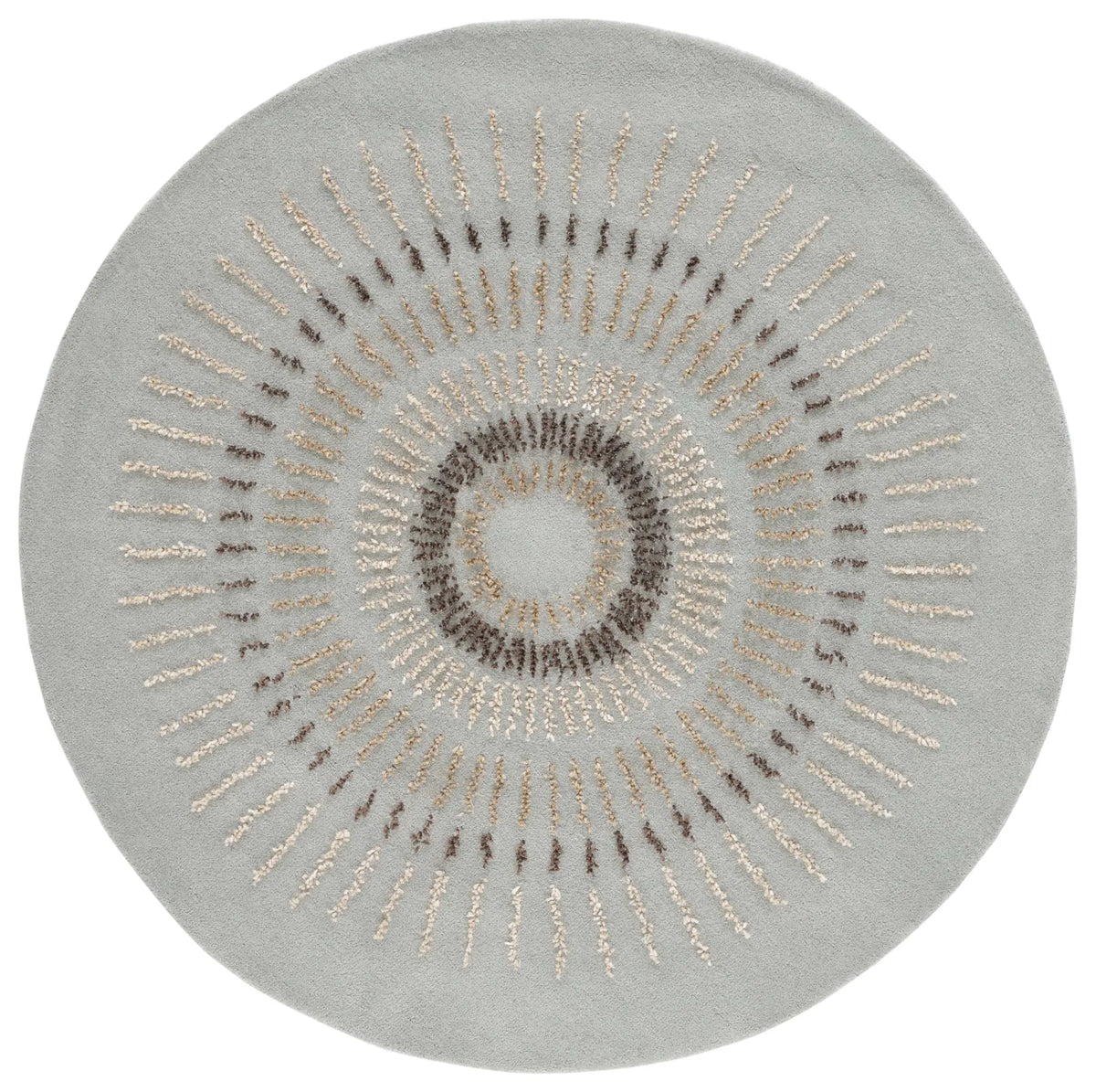 Safavieh Soho 6'-0" x 6'-0" Rug in Light Blue / Multi