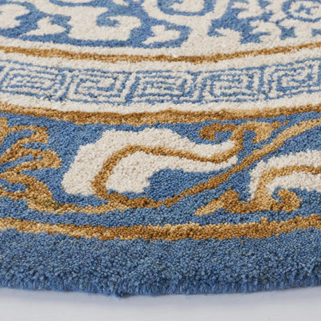 Safavieh Antiquity 6'-0" x 6'-0" Rug in Blue / Ivory
