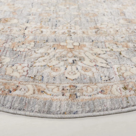 Safavieh Harlow 6'-3" x 6'-3" Rug in Grey Blue / Ivory