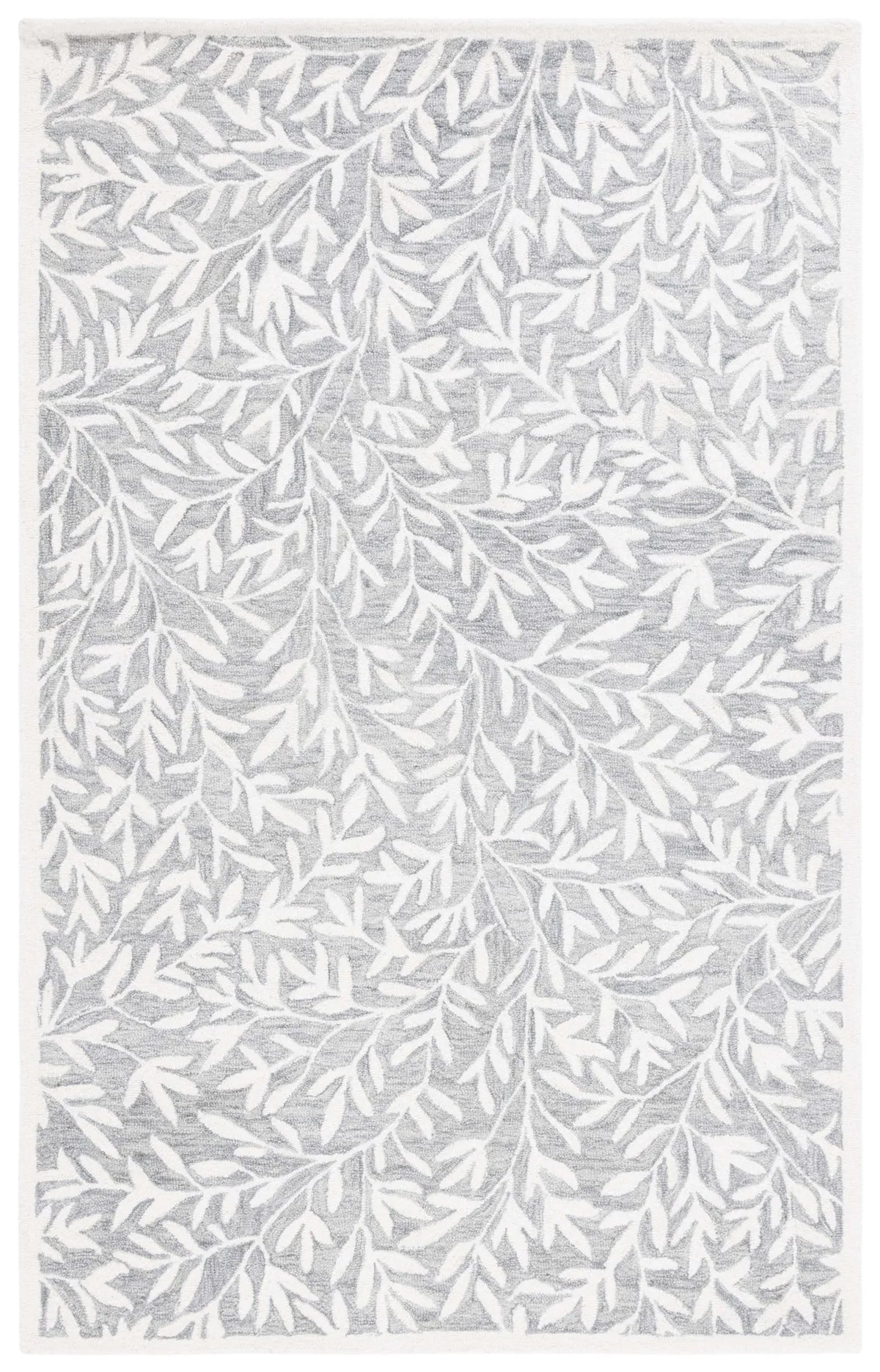 Safavieh Jardin 4'-0" x 6'-0" Rug in Grey / Ivory