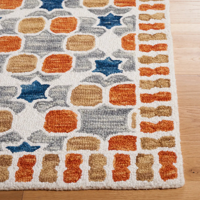 Safavieh Aspen 4'-0" x 6'-0" Rug in Ivory / Grey