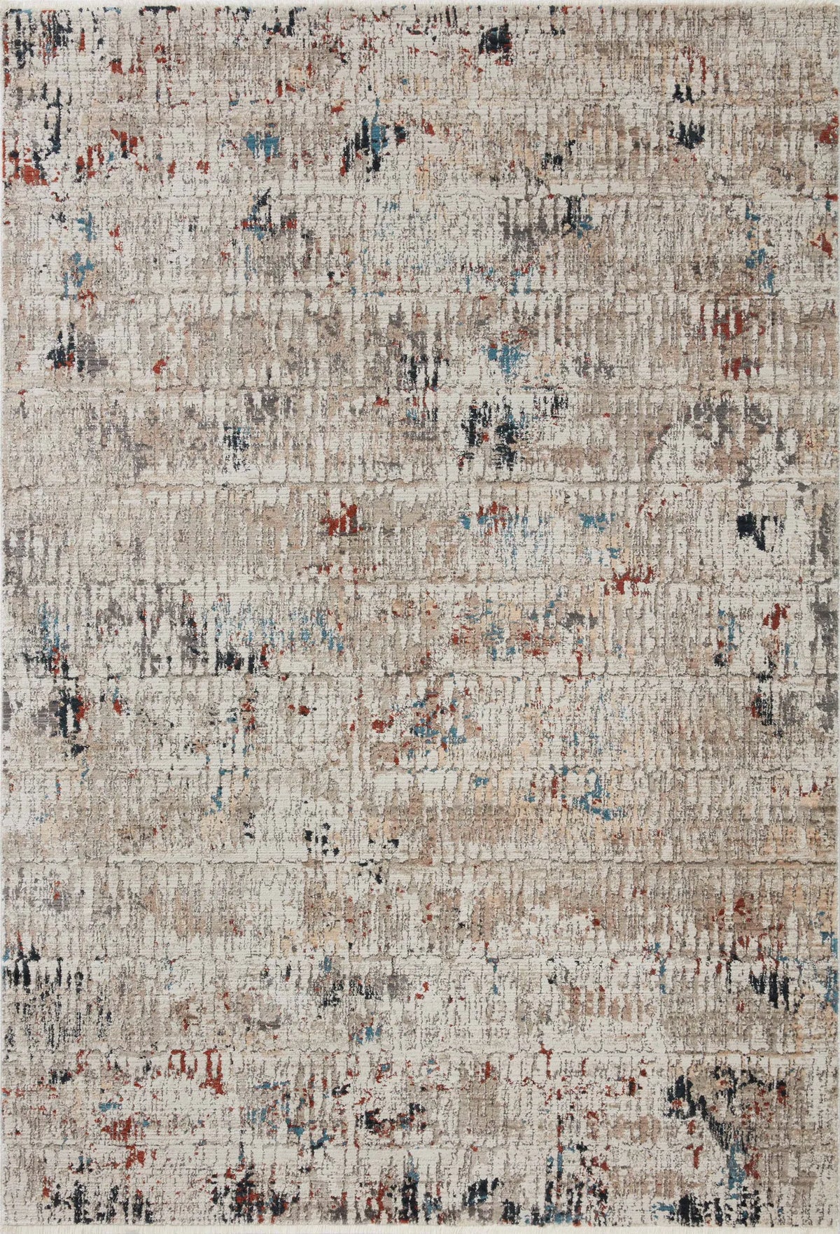 Loloi Leigh Lei-06 Ivory/Multi Rugs - main flat