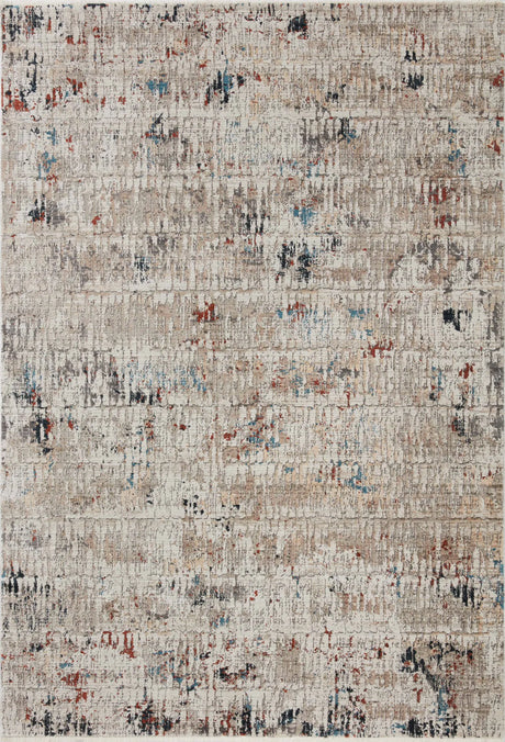 Loloi Leigh Lei-06 Ivory/Multi Rugs - main flat