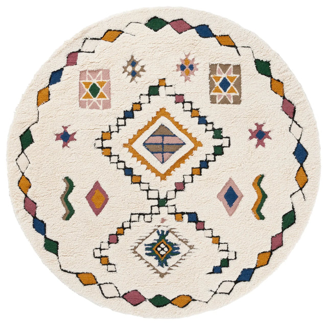 Safavieh Casablanca 6'-0" x 6'-0" Rug in Ivory / Green