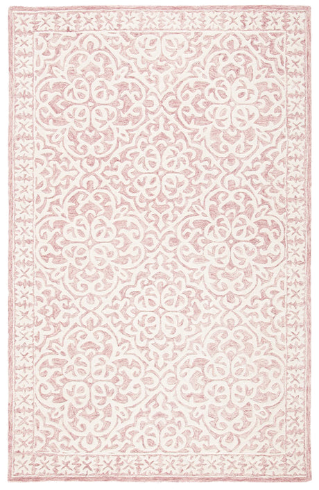 Safavieh Metro 4'-0" x 6'-0" Rug in Pink / Ivory