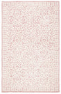 Safavieh Metro 4'-0" x 6'-0" Rug in Pink / Ivory