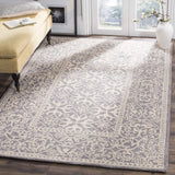 Safavieh Suzani 4'-0" x 6'-0" Rug in Grey / Beige