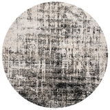 Safavieh Adirondack 6'-0" x 6'-0" Rug in Silver / Black